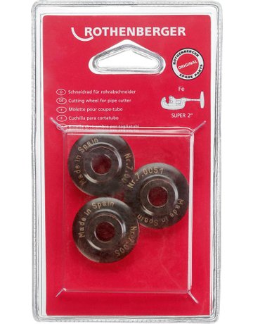 Schneidrad für Stahl 2." Pack a 3 St. Rothenb - Rothenberger