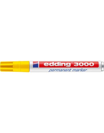 Permanentmarker Nr. 3000 gelb - edding