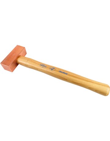 Kupferhammer 750g mit Hickorystiel Haso