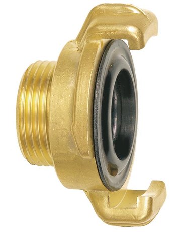 GEKA Gewindestück MS, AG G1.1/2", SB