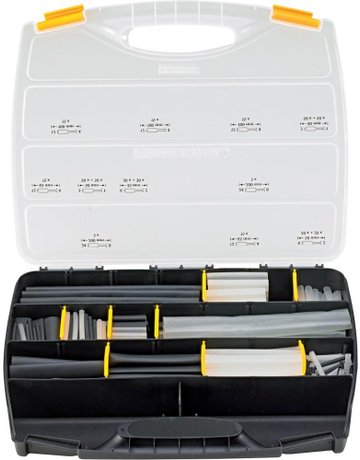 Wärme-Schrumpfschlauch- Set ShrinKit HellermannTyton