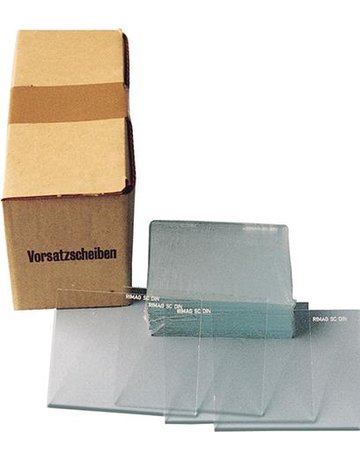 Vorsatzglas DIN 90x110mm klar