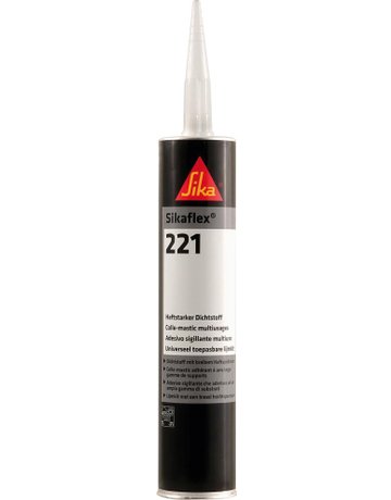 Sikaflex-221 300ml schwarz (MDI)
