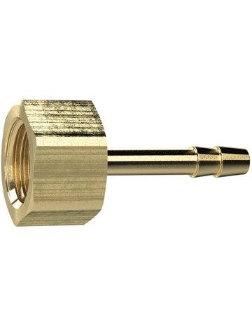 Aufschraubschlauchtülle Messing, IG G3/8", LW 13 SW 19mm RIEGLER
