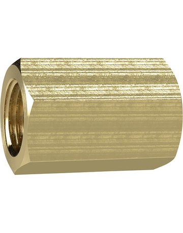 Muffe, Messing IG G3/4" Länge 36mm SW 32mm RIEGLER