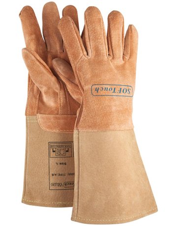 Schweißerhandschuh(Argon)Nr. 10-1003, Gr. XL Schweinsleder (1 Paar) Weldas