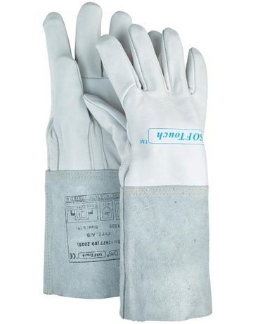WIG-Schweißerhandschuh Nr. 10-1005, Gr. XL Kalbsleder (1 Paar) Weldas