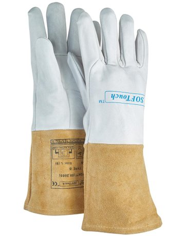Schweißerhandschuh(Argon)Nr. 10-1009, Gr. XL Ziegenleder (1 Paar) Weldas