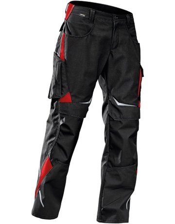 Hose PULSSCHLAG high Gr. 48, schw./mittelrot
