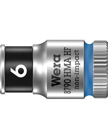 Steckschlüsseleinsatz 6-kant 1/4" 6mm mit Haltefunktion Wera