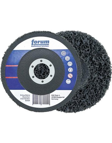 Grobreinigungsscheibe 125mm mit Teller FORUM
