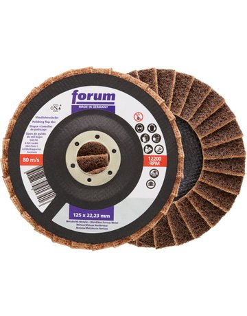 Fächerschleifscheibe Vlies 125mm crs FORUM