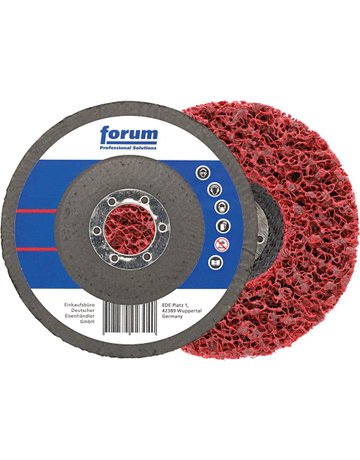 Grobreinigungsscheibe 115mm mit Teller FORUM