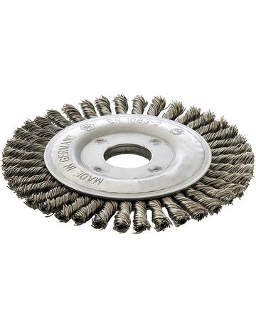 Rundbürste Stahldraht 178x 6mm gezopft FORUM