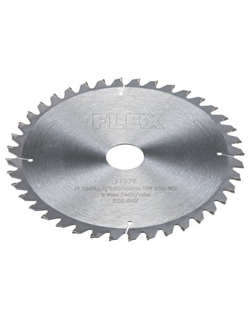 Kreissägeblatt D190x1,6/1,0x30 HW Z40/15° WZ - Flex