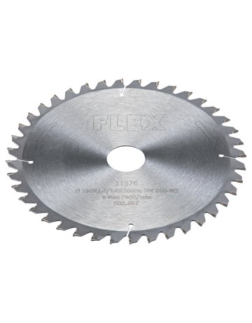 Kreissägeblatt D190x1,6/1,0x30 HW Z40/-5° WZ - Flex