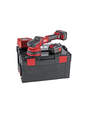 Akku Exzenterpolierer XCE 8 125 18.0-EC/5.0 Set - Flex