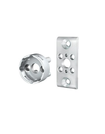 Fenstergriffrosette 03 0401 rund,vernickelt - FSB
