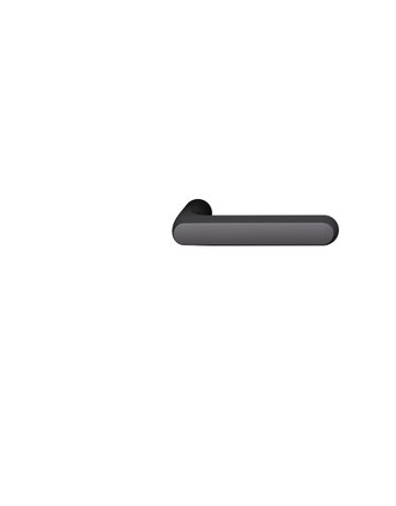 Drückerlochteil ASL® 10 1246 8mm,schwarz gestrahlt - FSB