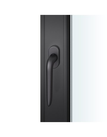 Fenstergriff 34 1292 Stand.,ov.,7/24-38,sw - FSB