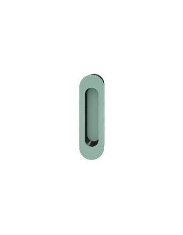 Muschelgriff 42 4250 oval,155x45,offen,UG,LC 32041 pulverbeschichtet - FSB