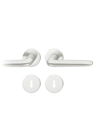 Drückergarnitur 72 1292 Rosette rd,BB,8,DR,F1,TS39-48 - FSB