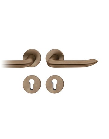 FH Drückergarnitur 79 1293 Rosette rd,PZ,9,DL,d-bro.,TS39-48 - FSB
