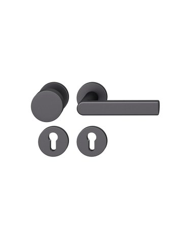 Wechselgarnitur 12 1244 Rosette rund ,PZ,8,sw,TS39-58 - FSB