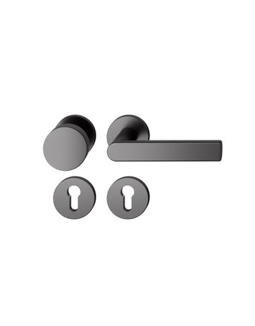 Wechselgarnitur 12 1244 Rosette rund ,PZ,8,sw,TS39-58 - FSB