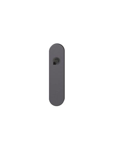 Kurzschild 12 1451 oval,UG,schwarz gestr. - FSB