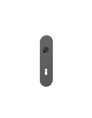 Kurzschild ASL® 12 1451 oval,BB 72,schwarz gestr. - FSB