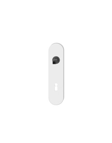 Kurzschild ASL® 12 1451 oval,BB 72,weiß - FSB
