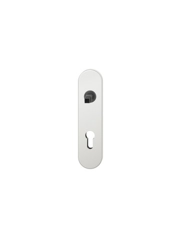 Kurzschild ASL® 12 1451 oval,PZ 72,F1 eloxiert - FSB