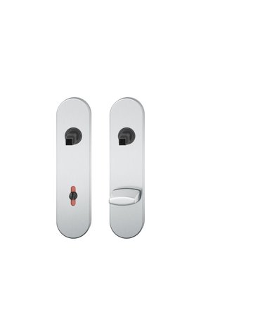 Kurzschildpaar ASL® 12 1451 oval,WC/SS 78,ER matt - FSB