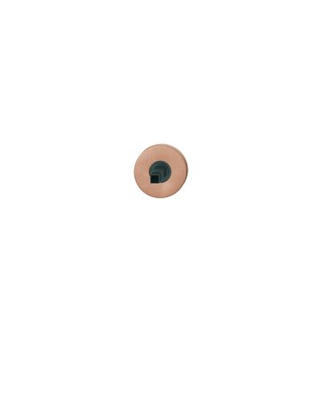 Drückerrosette ASL® 12 1731 rund, 7mm,TS 39-58,hellbraun - FSB