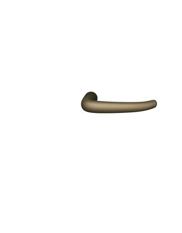 Drückerlochteil ASL® 10 1023 8mm,mittelbronzefarb. gestrahlt - FSB
