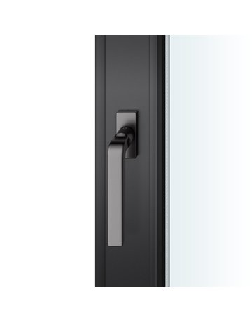 Fenstergriff 34 1004 Stand.,schm.eck.,7/24-38,tiefschw. - FSB