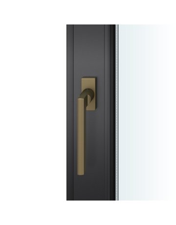 Fenstergriff 34 1035 Stand.,schm.eck.,7/24-38,C33 gestr. - FSB