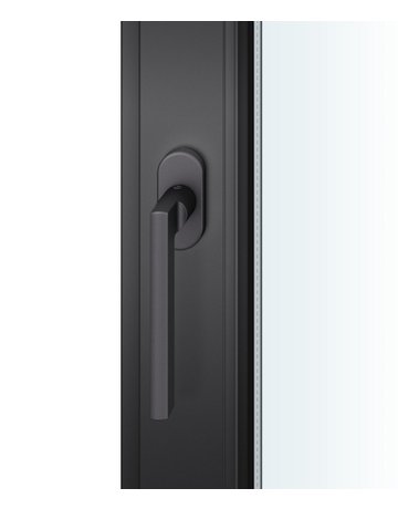 Fenstergriff 34 1035 Stand.,ov.,7/24-38,schwarz - FSB