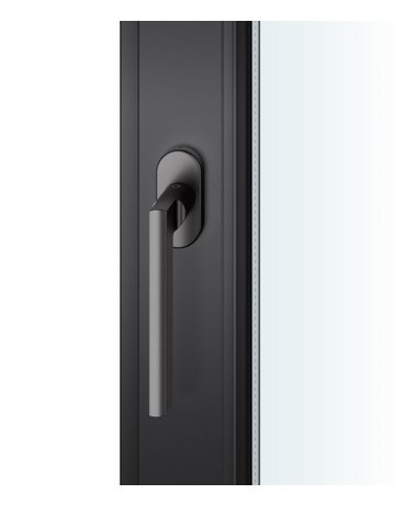 Fenstergriff 34 1035 Stand.,ov.,7/24-38,tiefschw. - FSB