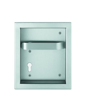 Turnhallenbeschlag 77 7948 235x202,für Rosette,PZ92,DL,9mm,ER - FSB