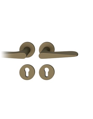 Drückergarnitur 12 1144 Rosette ,rd.,PZ,8,C33,TS39-58 - FSB