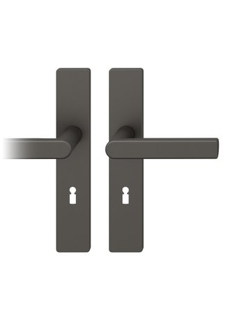 Drückergarnitur 12 1244 LS eck,BB72/8,C34,TS 39-58 - FSB