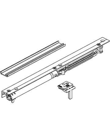 ZT-Stopper, Levolan 60 SoftStop, für Einzugsdämpfung, einflügelig, Holz - GEZE