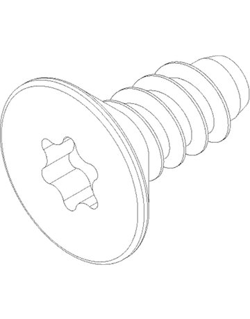 Schiebetür-Schr.Set, für verdeckten Wandwinkel, Perlan 140,Inh.Schrauben 18St. - GEZE