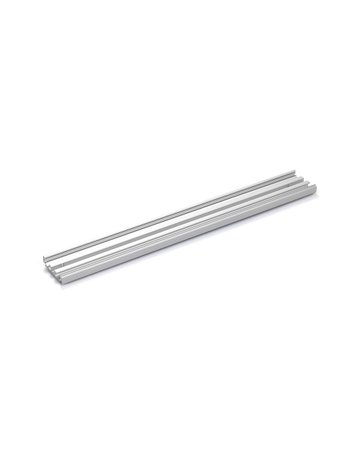 ZT-Distanzprofil,L 2850mm, Levolan 60/120, stapelb., Aluminium, Edelstahl opt. eloxiert - GEZE