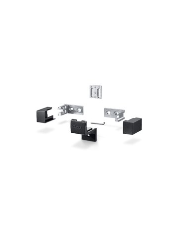 RWA-Konsolensatz, für Kettenantrieb, Powerchain, A, DL-R, ALU, RAL 9005 lackiert - GEZE