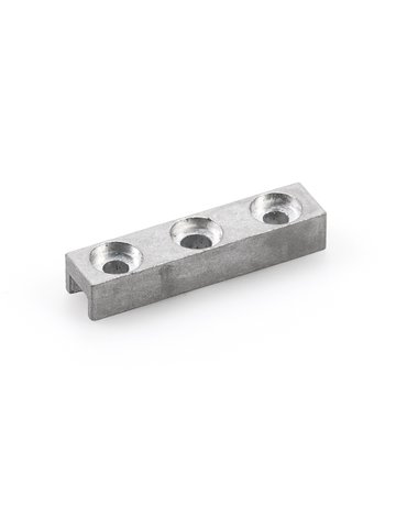 RWA-Flügelunterlage, für Fang- und Putzsicherung,B 53mm,H 12mm,S 8mm - GEZE