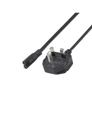 Tischgestell-Netzkabel, Kabellänge 1.800mm, 2-polig, ControlForce 2 9309945, Typ UK - Hettich
