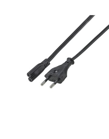 Tischgestell-Netzkabel, Kabellänge 1.800mm, 2-polig, ControlForce 2 9309943, Typ Euro - Hettich